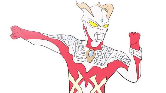 赛罗奥特曼简笔画图片大全 无限赛罗奥特曼简笔画图片大全