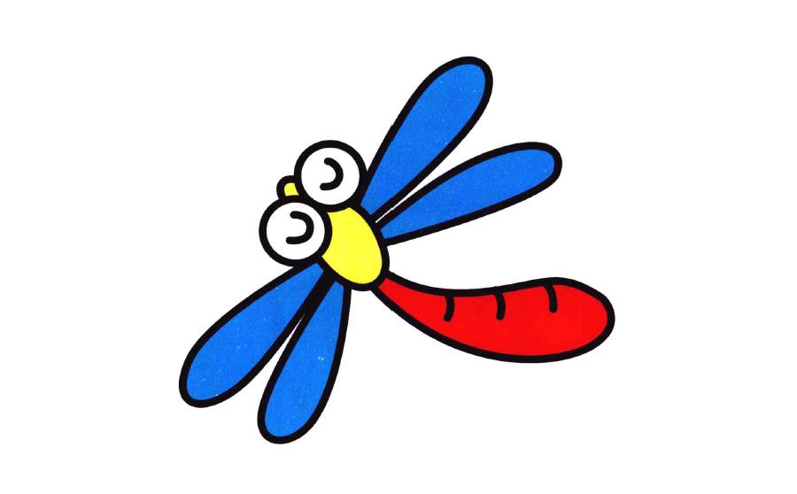 蜻蜓简笔画图片大全可爱图片大全-小蜻蜓简笔画图片大全可爱图片