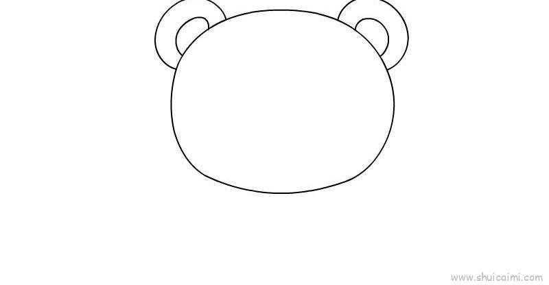 大熊猫儿童画怎么画 大熊猫简笔画画法