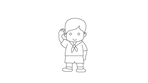 学生的简笔画怎么画 学生简笔画图片大全
