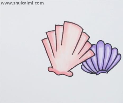 贝壳简笔画怎么画 贝壳简笔画画法