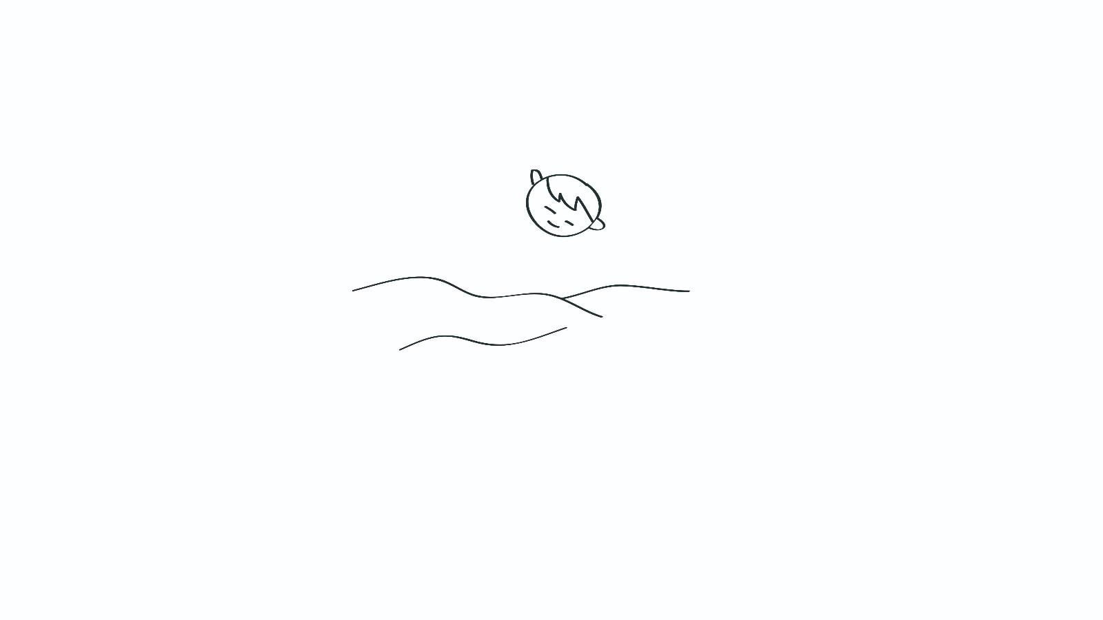 游泳的简笔画怎么画 游泳简笔画画法