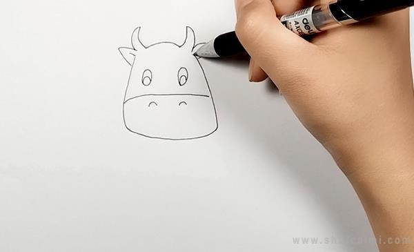 河马简笔画怎么画 河马简笔画顺序