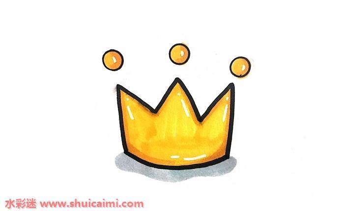 皇冠怎么画 皇冠简笔画漂亮卡通