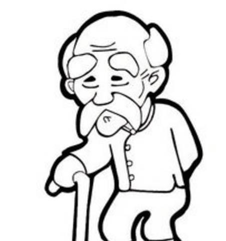 爷爷的简笔画 爷爷的简笔画简单又漂亮