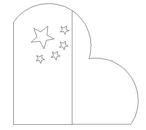 红旗简笔画 红旗简笔画简单又漂亮