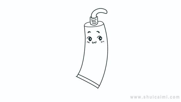 牙膏简笔画怎么画 牙膏简笔画好看