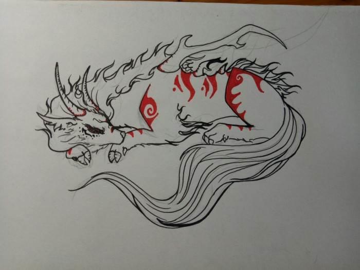 水龙简笔画图片大全 水龙简笔画图片简单