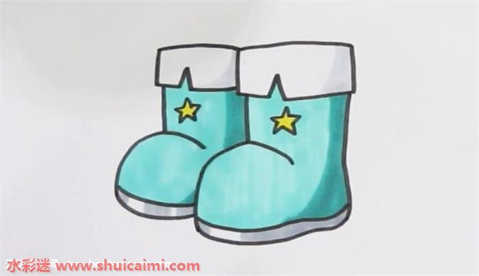 雨鞋怎么画 雨鞋简笔画画法