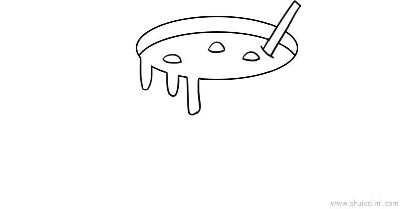 药汤儿童画怎么画 药汤简笔画图片大全