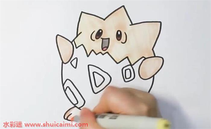 波克比怎么画 波克比简笔画画法