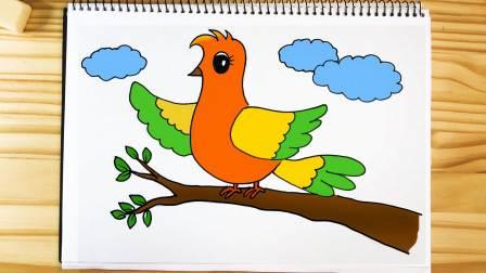 简笔画小鸟 简笔画小鸟图片