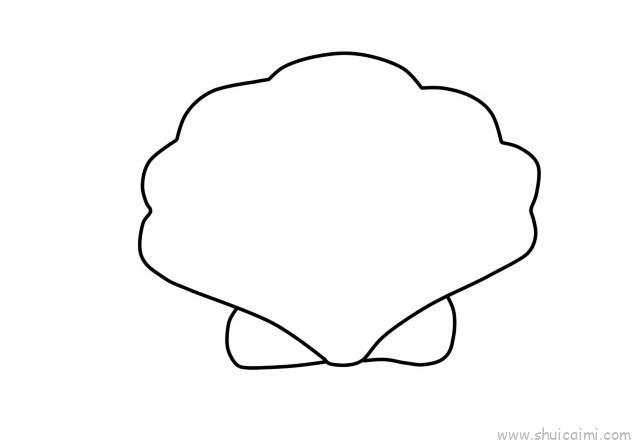 贝壳儿童画怎么画 贝壳简笔画简单又好看