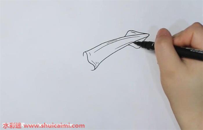 乌贼怎么画 乌贼简笔画简单易画彩色