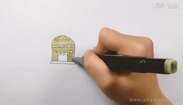 蒙古包简笔画怎么画 蒙古包简笔画简单又好看