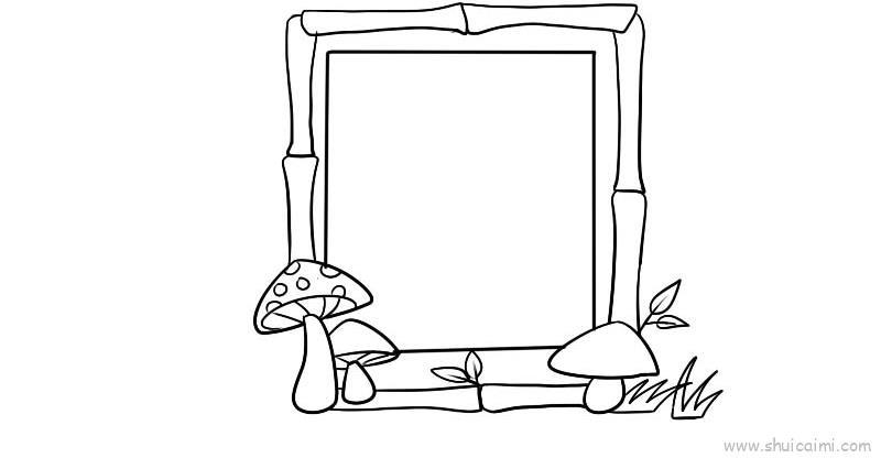 手帐边框儿童画怎么画 手帐边框简笔画画法