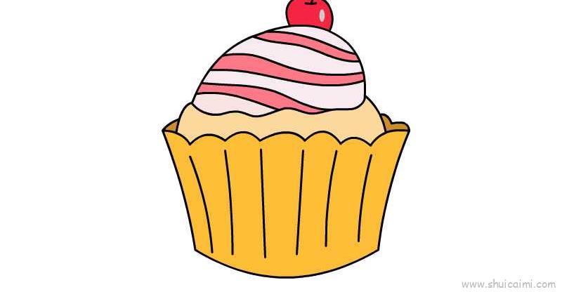 冰淇淋儿童画怎么画 冰淇淋简笔画顺序