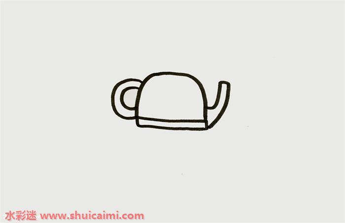 茶壶怎么画 茶壶简笔画简单又漂亮彩色