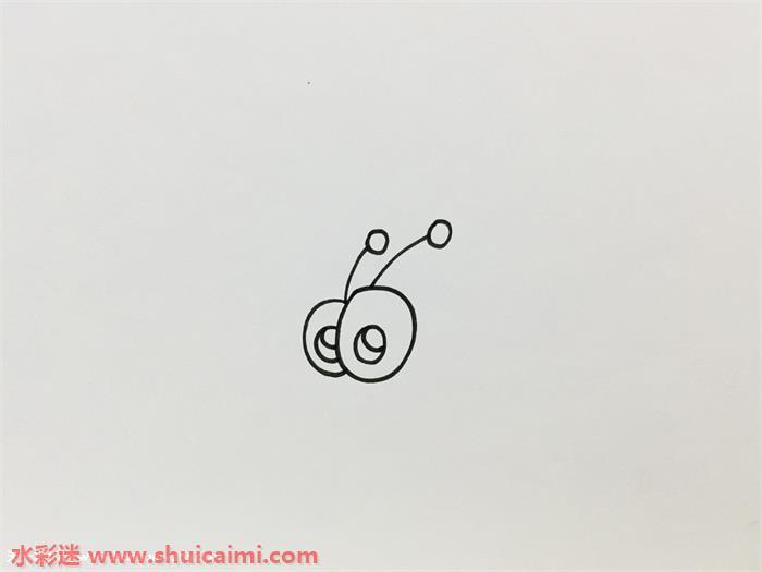 蜜蜂好看简笔画怎么画彩色