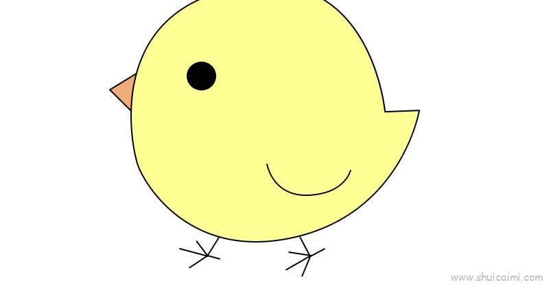 小鸡儿童画怎么画 小鸡简笔画简单又好看