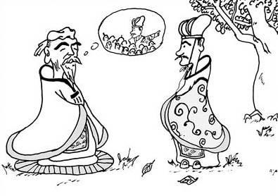土地公土地婆简笔画 土地公的简笔画