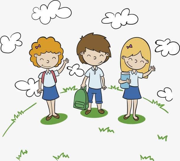 学生简笔画 学生简笔画女孩