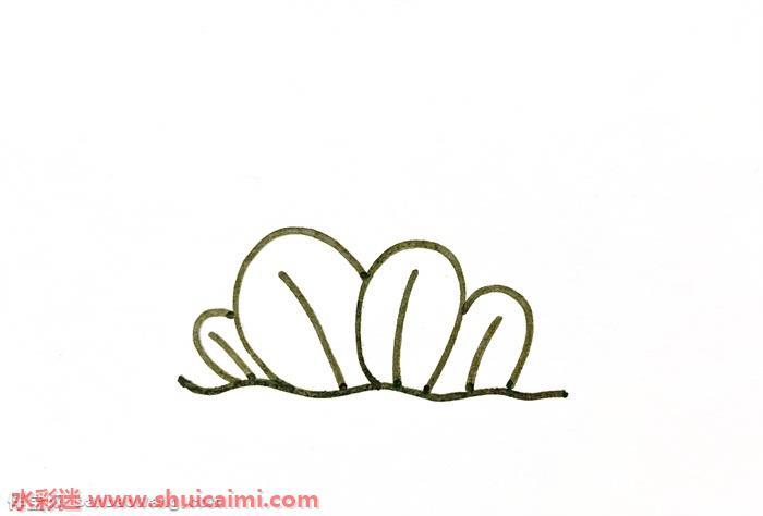 狗尾巴草怎么画 狗尾巴草简笔画简单彩色