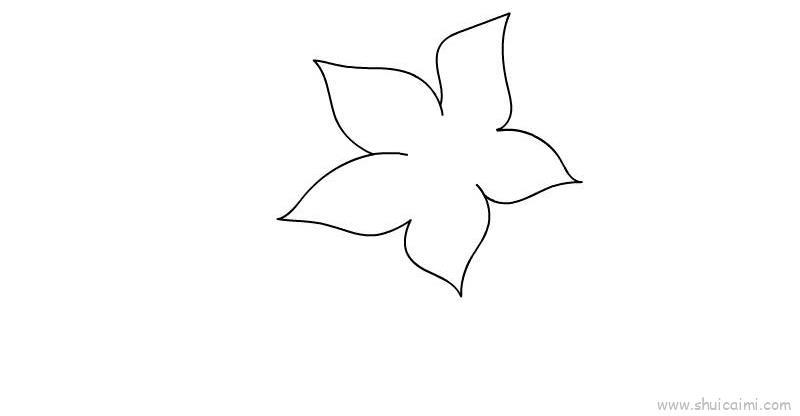 紫茉莉儿童画怎么画 紫茉莉简笔画简单