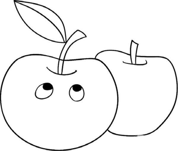 脆甜的苹果简笔画怎么画 脆甜的苹果简笔画顺序