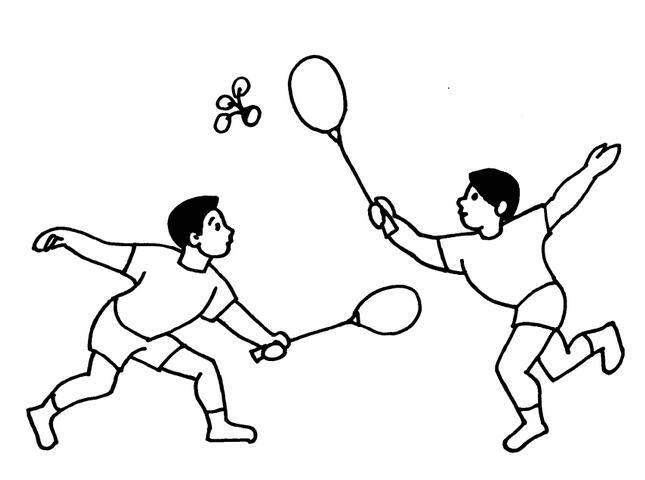 运动简笔画 运动简笔画小人