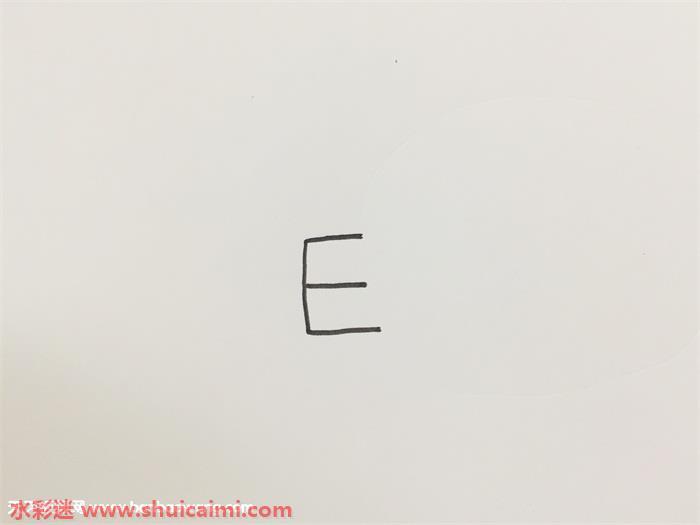 字母猪怎么画 字母猪简笔画步骤