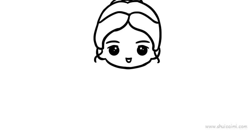 公主儿童画怎么画 公主简笔画图片