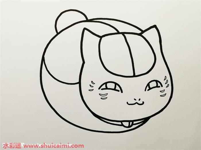 猫咪老师怎么画 猫咪老师简笔画步骤