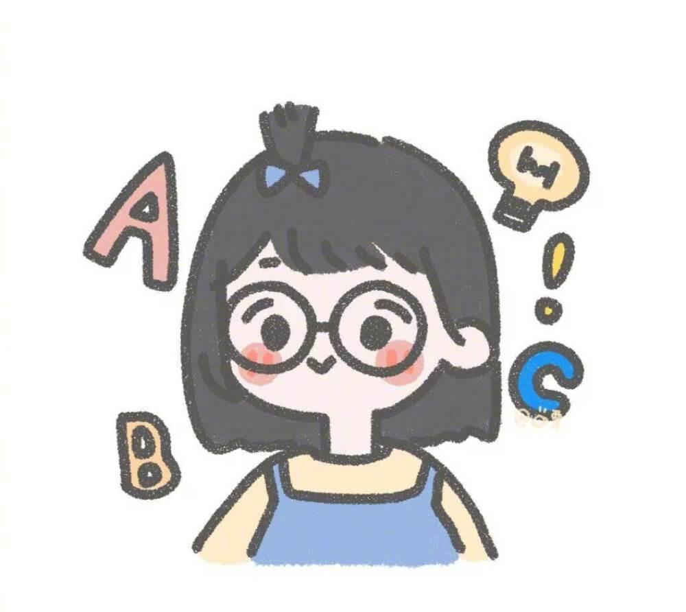 简笔画小人 简笔画小人可爱女生