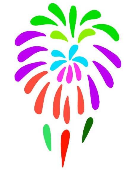 春节的烟花怎么画简笔画 过年的烟花怎么画简笔画