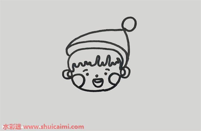 可爱的动漫男生简笔画简单教程