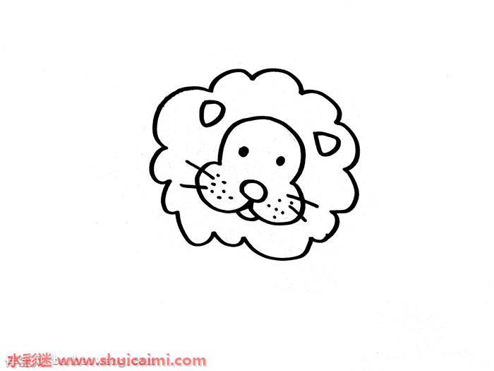 狮子可爱怎么画 狮子可爱简笔画步骤