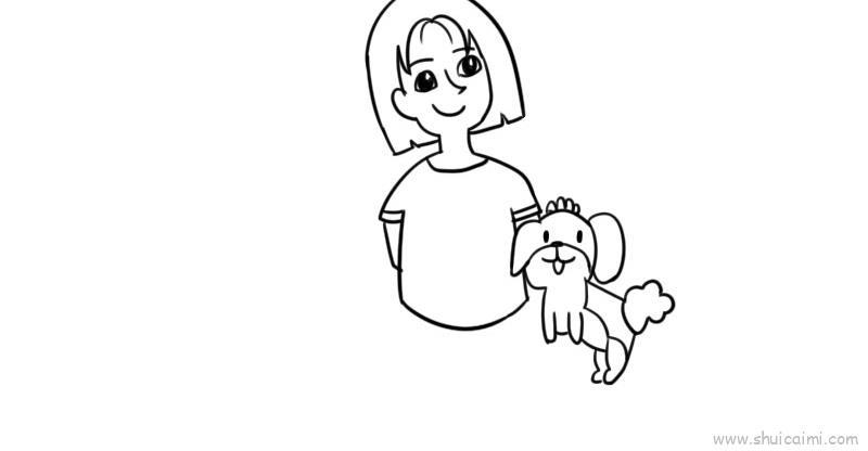 爱护小动物主题儿童画怎么画 爱护小动物主题简笔画图片