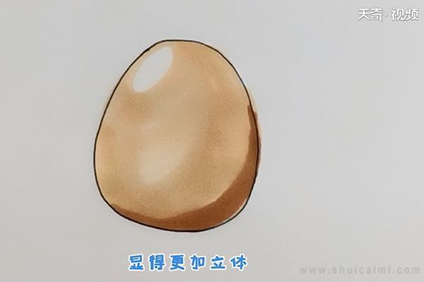 鸡蛋简笔画怎么画 鸡蛋简笔画图片