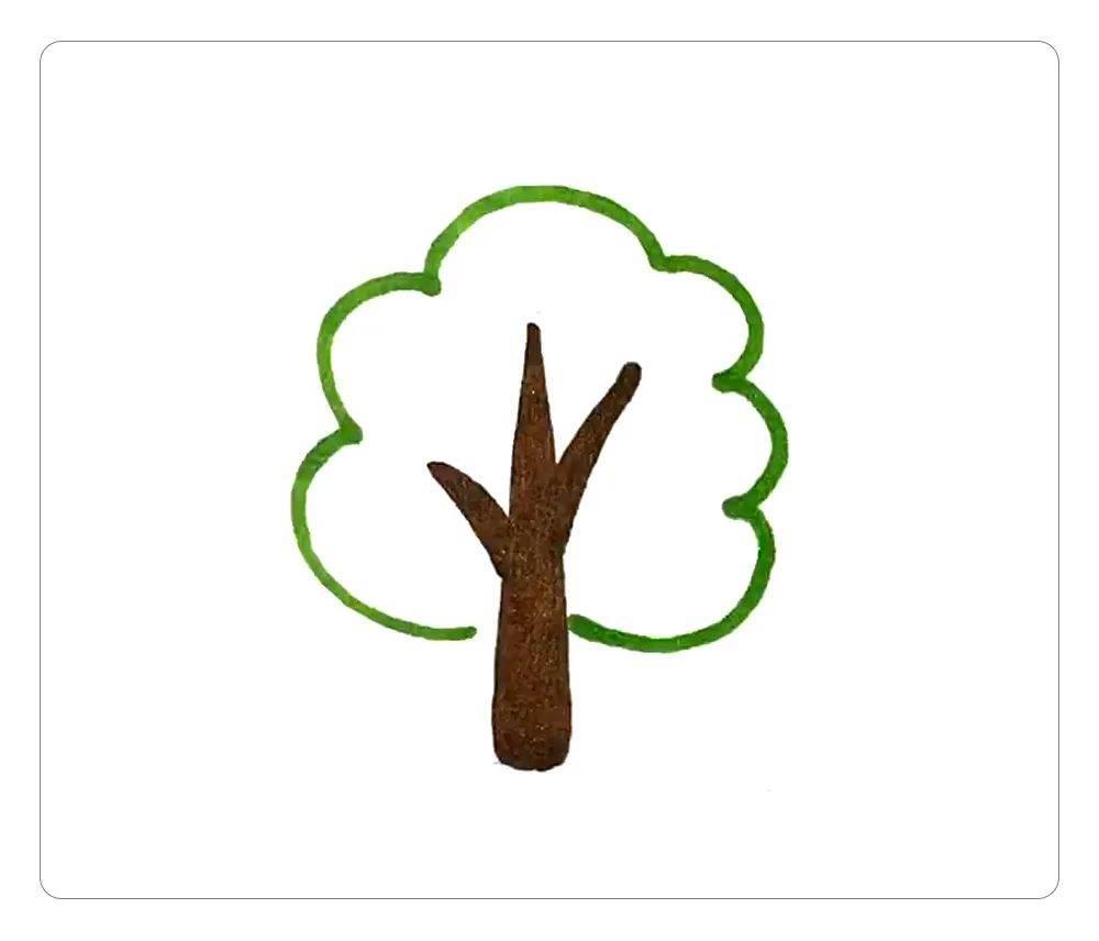 画树的简笔画 简单画树的简笔画