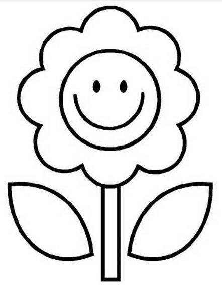 花简笔画 花简笔画彩色