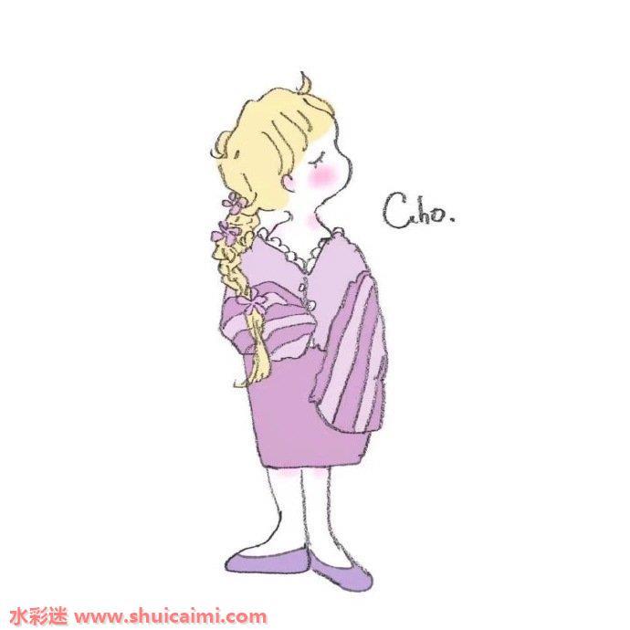 仙女少女心怎么画 仙女少女心简笔画步骤图