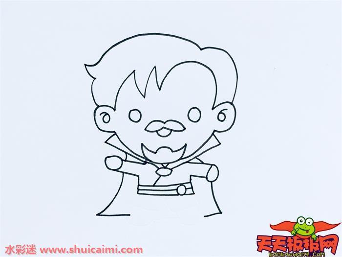 复联4奇异博士怎么画 复联4奇异博士简笔画简单易画彩色