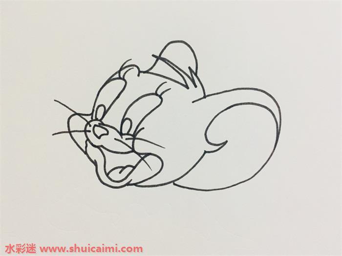 杰瑞怎么画 杰瑞简笔画彩色