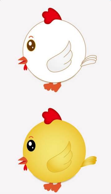 鸡简笔画 鸡简笔画图片