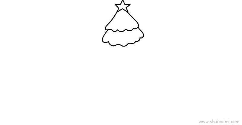 圣诞树儿童画怎么画 圣诞树简笔画画法