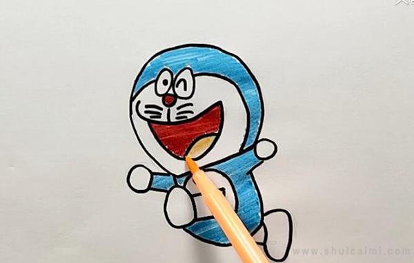 哆啦A梦简笔画怎么画 哆啦A梦简笔画图片大全