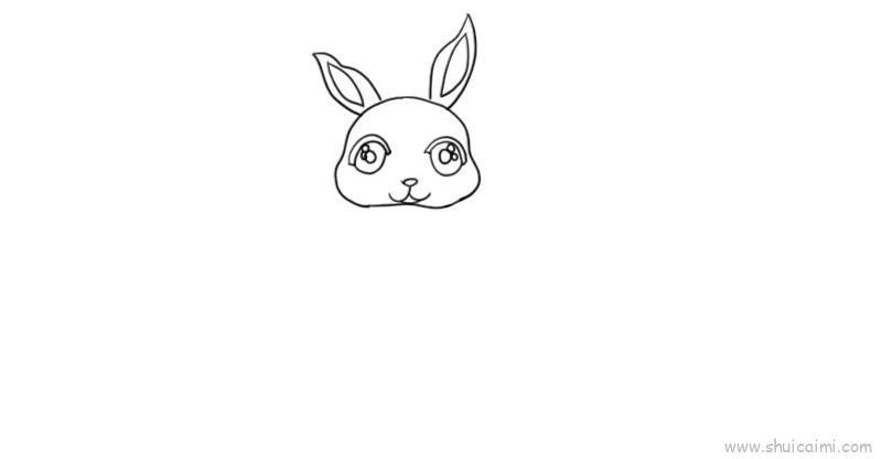 玉兔儿童画怎么画 玉兔简笔画顺序