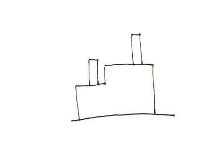 工厂简笔画 工厂简笔画图片大全