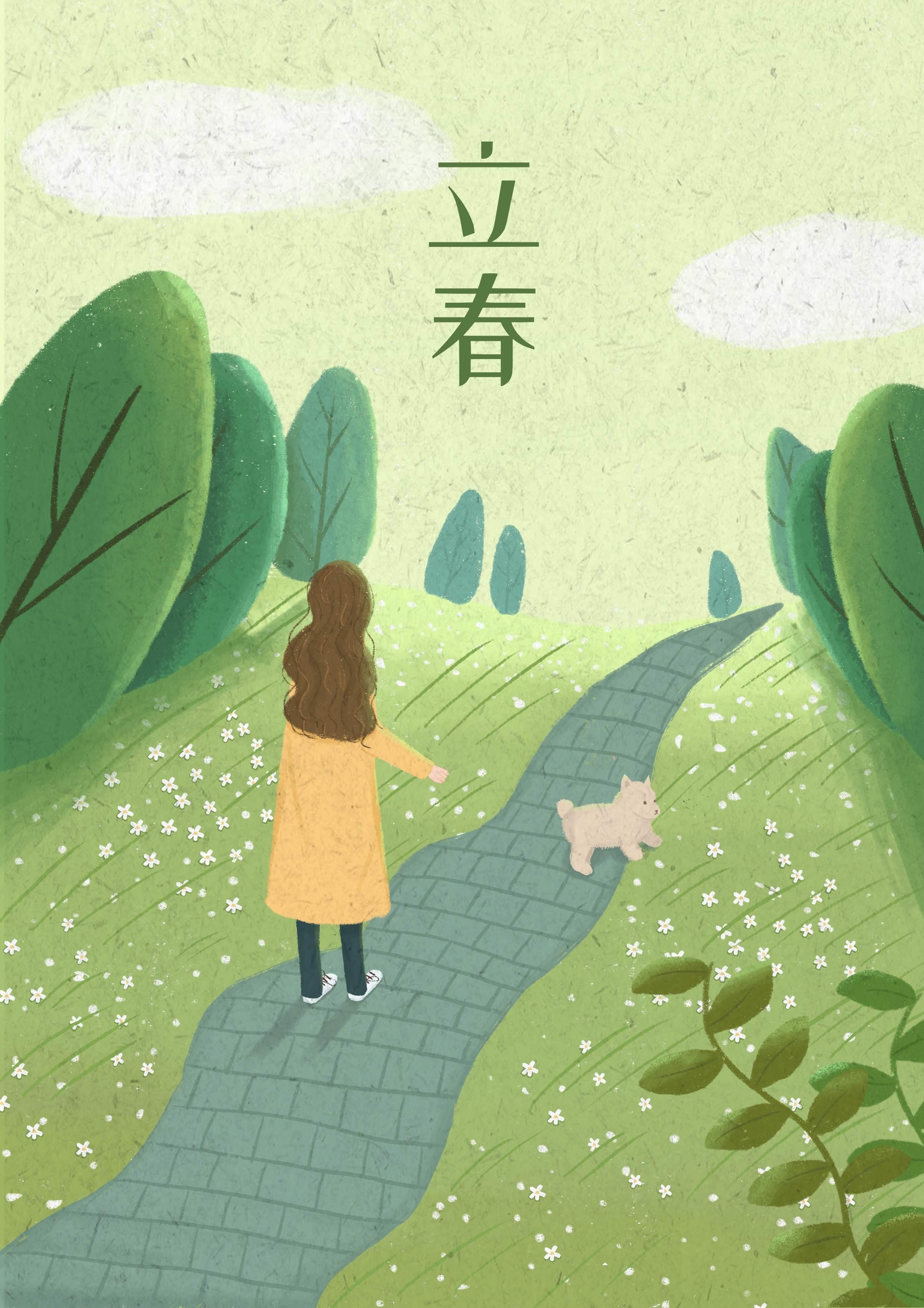 立春儿童画 立春儿童画作品简介